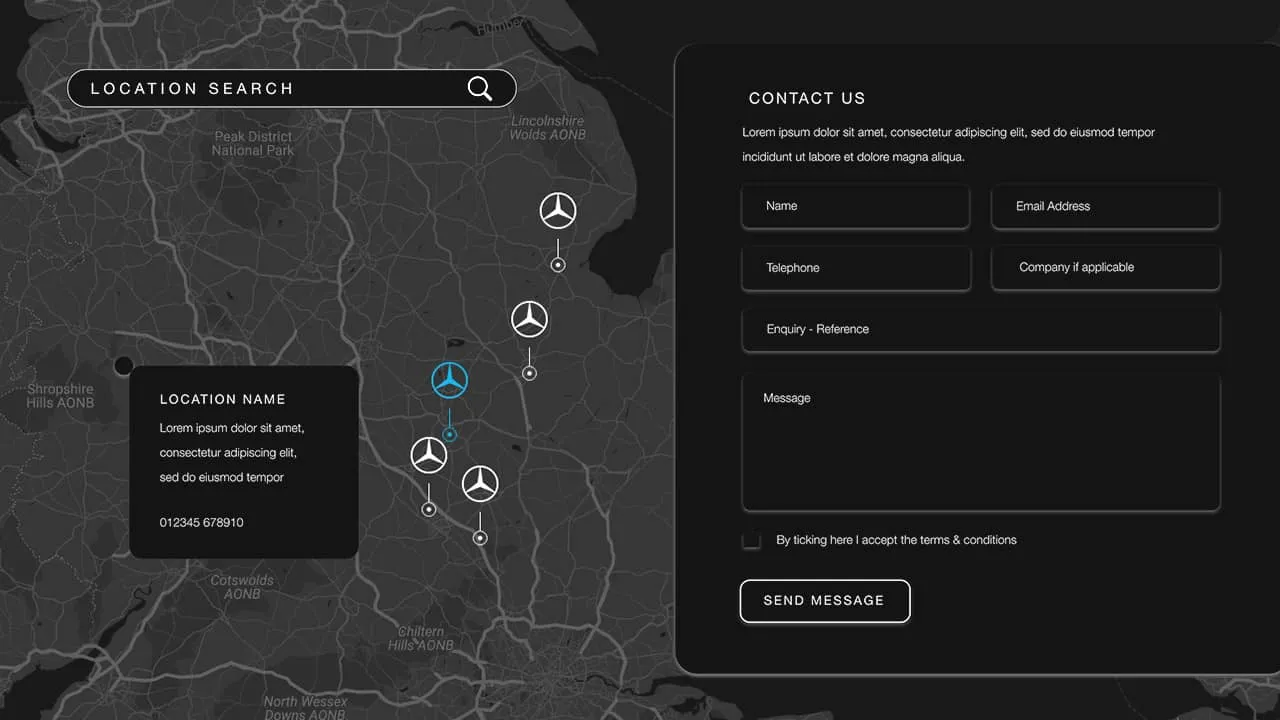 Intercounty Contact Us Wireframe