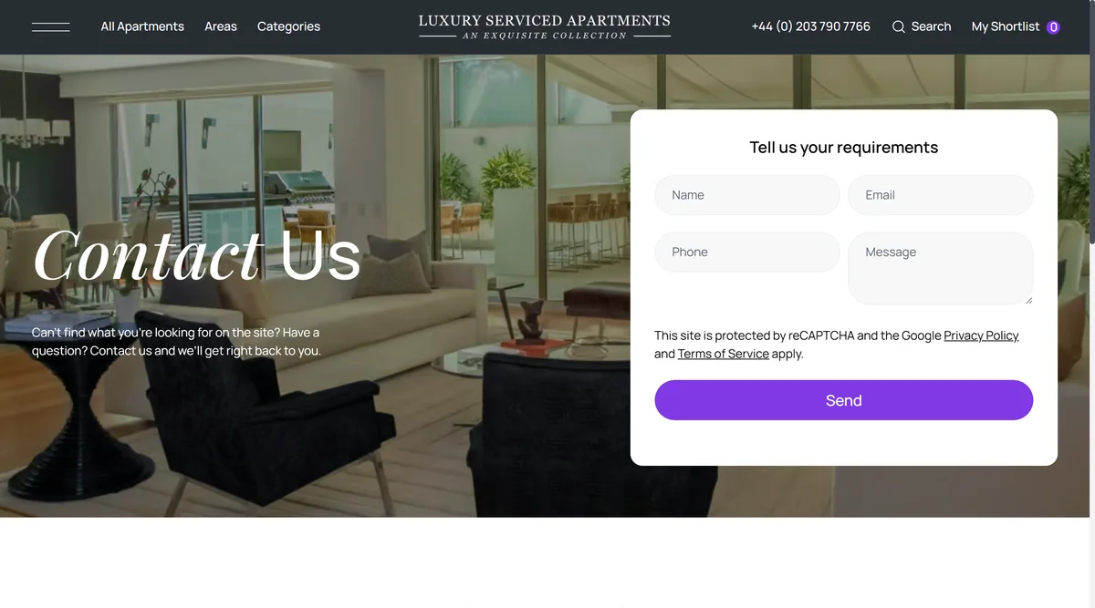 Contact and enquiry system