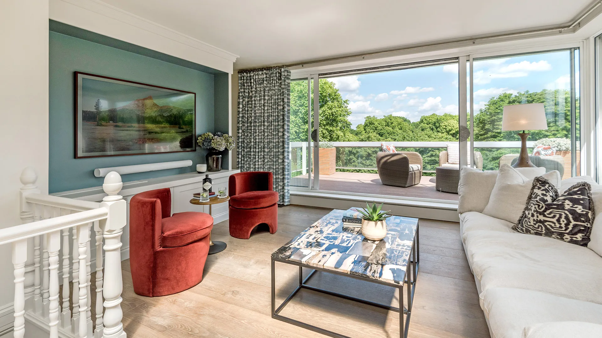 Luxury apartment interior