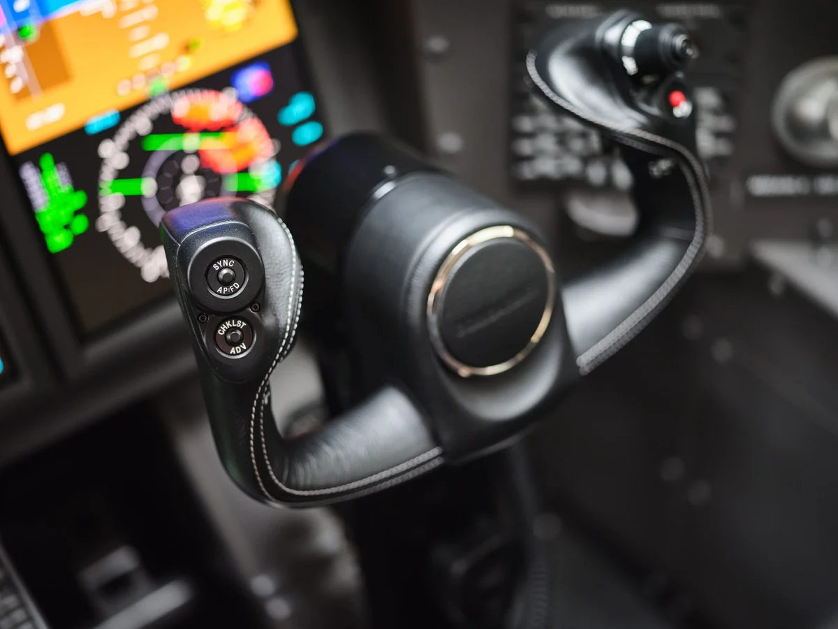 Private jet interior design