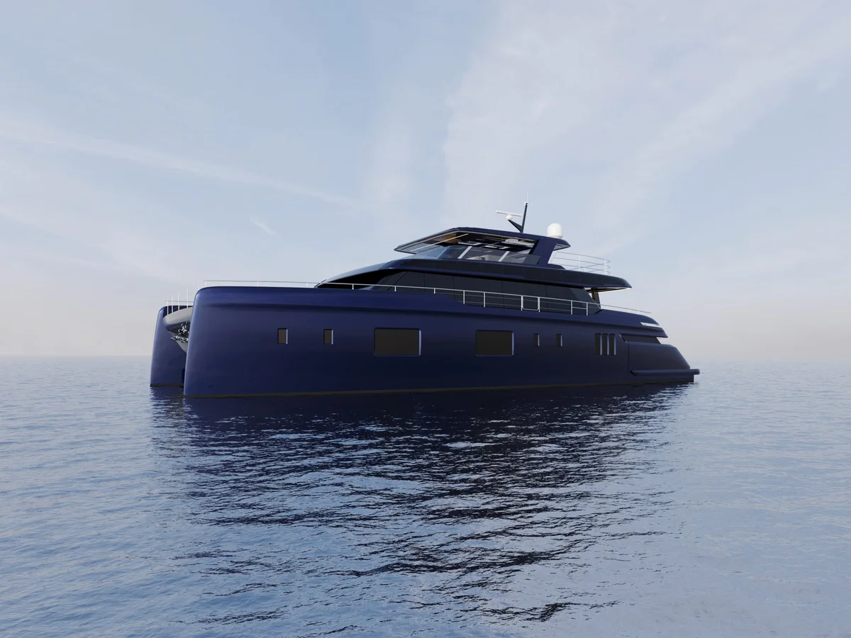 Luxury yacht exterior design by Sivo Design