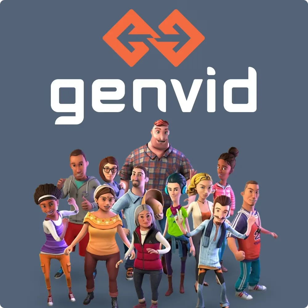 website design for genvid