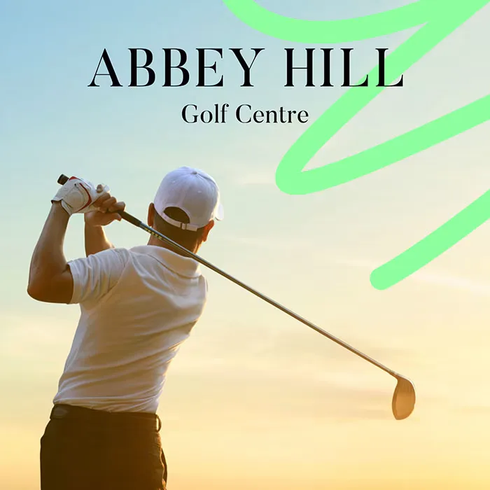 Abbey Hill Golf Centre – A clean and inviting website design, showcasing scenic imagery, easy navigation, and a modern, sporty aesthetic.