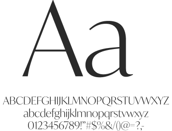 Primary typeface: ivymode