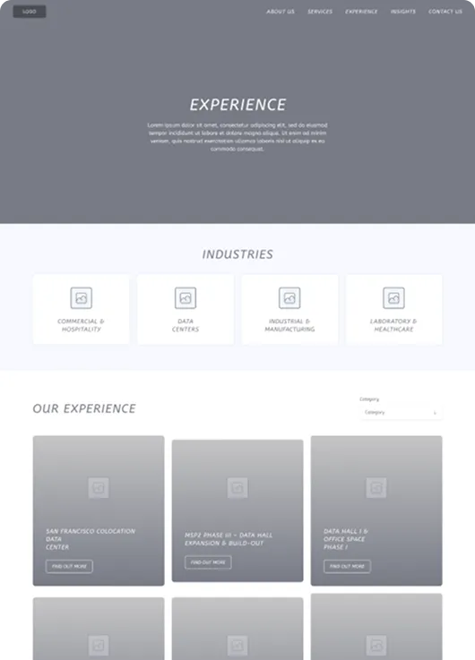 SiTESPAN wireframe 3
