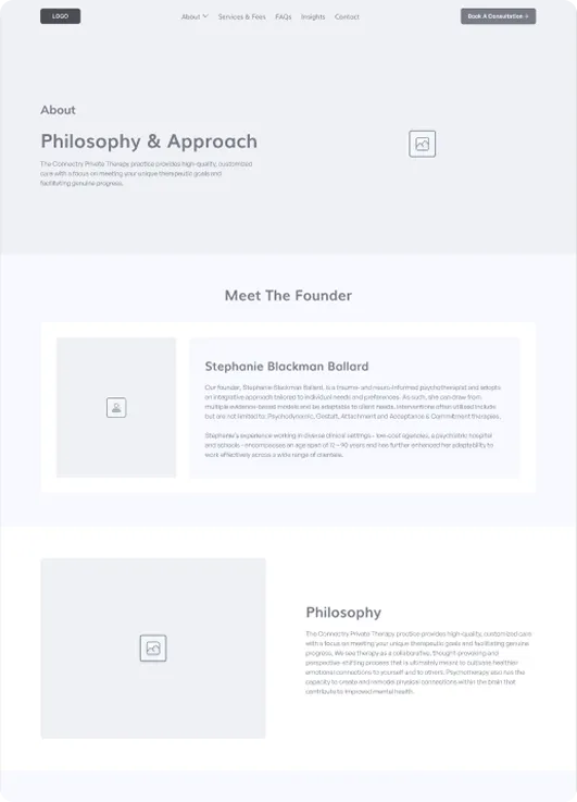 Connectry wireframe 1