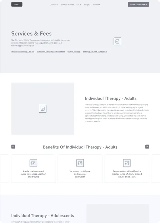Connectry wireframe 3