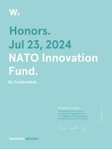 Award certificate - certificate nato innovation fund
