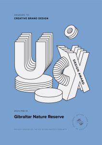 Award certificate - cssda ux gibraltar